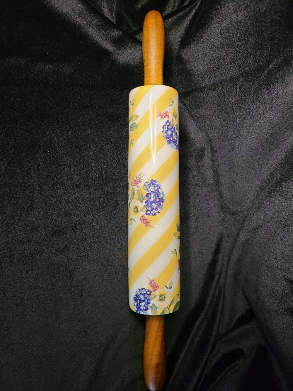 MacKenzie‑Childs Wildflowers Rolling Pin 🌼 — NEW